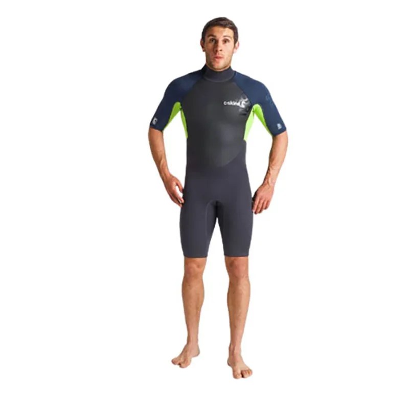 C-Skins Men's Element 3:2 Shorti Wetsuit Anthracite/Blue